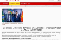Truyền thông Brazil đánh giá cao chính sách ngoại giao đa phương của Việt Nam