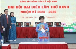 Đồng chí Vũ Việt Trang tái đắc cử Bí thư Đảng ủy TTXVN khóa 27, nhiệm kỳ 2025 - 2030