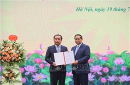 Thủ tướng Phạm Minh Chính trao Quyết định bổ nhiệm quyền Bộ trưởng Bộ Nông nghiệp và Môi trường
