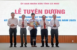 Vinh danh, lan tỏa tinh thần hiếu học của học sinh Cà Mau
