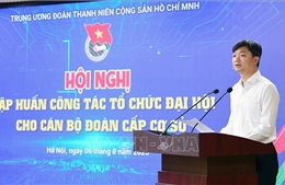 Tập huấn các nội dung chuẩn bị Đại hội Đoàn các cấp nhiệm kỳ mới