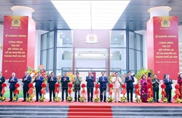 Tổng Bí thư dự Lễ Khánh thành công trình Trụ sở Bộ Công an