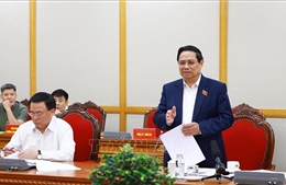 Thủ tướng chủ trì làm việc với Ban Thường vụ các Tỉnh ủy Sơn La và Thanh Hoá
