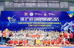 Việt Nam giành vị trí Nhất toàn đoàn tại Giải vô địch Taekwondo Đông Nam Á 2025