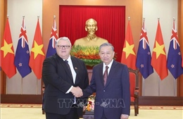 Tổng Bí thư Tô Lâm tiếp Chủ tịch Quốc hội New Zealand Gerry Brownlee
