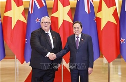 Chủ tịch Quốc hội Trần Thanh Mẫn hội đàm với Chủ tịch Quốc hội New Zealand