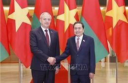 Chủ tịch Quốc hội Trần Thanh Mẫn tiếp Chủ tịch Hạ viện Belarus