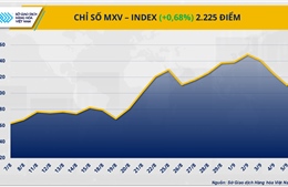 Chỉ số MXV-Index quay đầu phục hồi sau ba phiên suy yếu liên tiếp