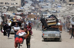 Hơn nửa triệu dân Palestine rời khỏi thành phố Gaza