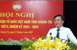 Ông Nguyễn Chiến Thắng giữ chức Chủ tịch Ủy ban MTTQ Việt Nam tỉnh Quảng Trị