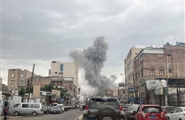 Căng thẳng tại Trung Đông: Israel không kích lực lượng Houthi ở Yemen