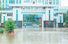 Hà Nội: Còn nhiều điểm ngập úng cục bộ; mực nước các sông, hồ vẫn ở ngưỡng cao