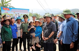 Phó Thủ tướng Trần Hồng Hà làm việc tại Lào Cai về ứng phó với cơn bão số 11