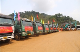 Chuẩn bị sẵn sàng thi công trở lại cao tốc Chợ Mới - Bắc Kạn sau mưa lũ