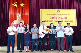Ông Nguyễn Thành Đồng giữ chức Chủ tịch Ủy ban MTTQ Việt Nam tỉnh Hà Tĩnh