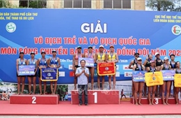 Bế mạc Giải vô địch quốc gia môn Bóng chuyền bãi biển 2x2 đồng đội