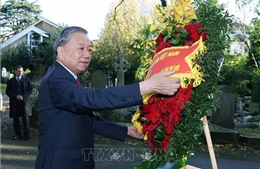 Tổng Bí thư Tô Lâm viếng Lãnh tụ của giai cấp vô sản Karl Marx