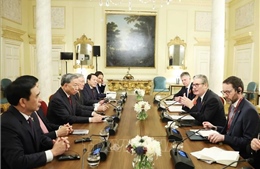 Thủ tướng Anh chủ trì Lễ đón chính thức và hội đàm với Tổng Bí thư Tô Lâm