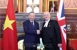 Tổng Bí thư Tô Lâm hội kiến Chủ tịch Hạ viện Anh Lindsay Hoyle