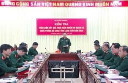 Bộ Quốc phòng kiểm tra toàn diện công tác quân sự, quốc phòng tại Lạng Sơn
