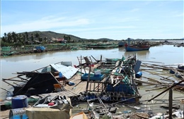 Bão số 13 và hoàn lưu bão làm thiệt hại hơn 54.200 lồng bè nuôi thủy sản
