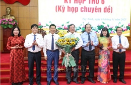 Ông Lê Văn Hẳn được bầu giữ chức Chủ tịch UBND tỉnh Tây Ninh