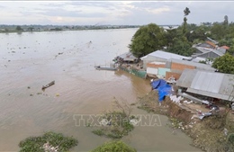 An Giang chủ động ứng phó với sạt lở bờ sông, kênh, rạch