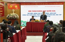 Đổi mới, nâng cao chất lượng, hiệu quả công tác xuất bản, phát hành và nghiên cứu, học tập sách lý luận, chính trị