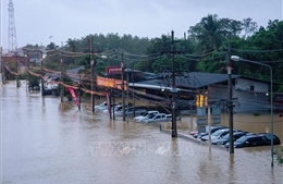 Tình hình lũ lụt đang cải thiện tại các tỉnh miền Nam Thái Lan