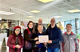 Kiều bào tại Đức tiếp tục hướng về đồng bào bị thiên tai