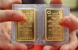 Chiều 10/11, giá vàng miếng tăng 1,8 triệu đồng/lượng