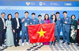 Tất cả 6 học sinh Hà Nội đều giành huy chương tại Olympic Khoa học trẻ quốc tế