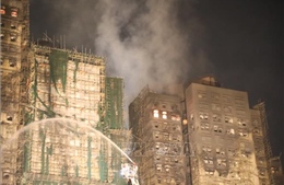 Vụ cháy chung cư ở Hong Kong: Tăng gấp đôi trợ cấp cho nạn nhân