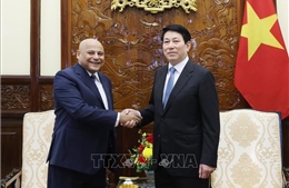 Chủ tịch nước tiếp Đại sứ các nước trình Quốc thư