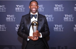 Ousmane Dembele giành danh hiệu Cầu thủ nam xuất sắc nhất năm của FIFA
