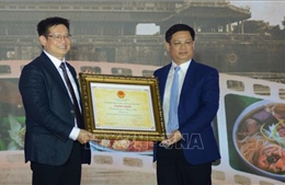 Khai mạc Liên hoan ẩm thực quốc tế 'Huế - Kinh đô ẩm thực'