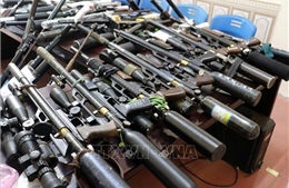 Triệt phá đường dây chế tạo, mua bán, tàng trữ vũ khí quân dụng trái phép quy mô lớn 