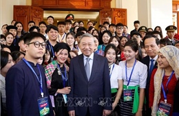Tổng Bí thư Tô Lâm gặp mặt học sinh, sinh viên, thanh niên dân tộc thiểu số xuất sắc, tiêu biểu
