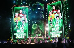 Người dân Huế tận hưởng thời khắc đón chào năm mới 2026