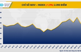 Dòng tiền đảo chiều, MXV-Index rời xa ngưỡng 2.400 điểm