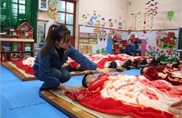 Chủ động, linh hoạt dạy học trong điều kiện thời tiết giá rét