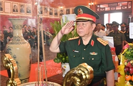 Đại tướng Nguyễn Trọng Nghĩa thăm, làm việc tại tỉnh An Giang