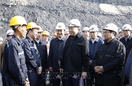 Tổng Bí thư Tô Lâm gặp mặt, chúc Tết công nhân ngành Than tại Quảng Ninh