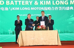 Huế động thổ xây dựng nhà máy sản xuất pin 130 triệu USD