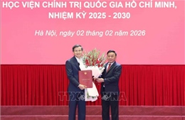 Đồng chí Đoàn Minh Huấn giữ chức Bí thư Đảng ủy Học viện Chính trị quốc gia Hồ Chí Minh