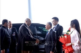 Chủ tịch Hạ viện Jordan đến Hà Nội, bắt đầu thăm chính thức Việt Nam