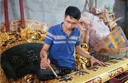 Làng nghề mộc chạy đua với thời gian sản xuất hàng Tết