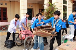 Mô hình 'Hồi sinh rác thải' của thanh niên xã Bắc Lý