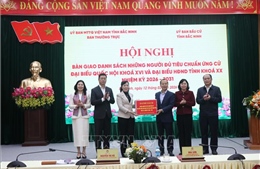 Bầu cử Quốc hội và HĐND: Tổ chức công khai việc lấy ý kiến nhận xét và tín nhiệm với các ứng cử viên