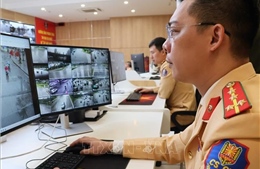 'Làn sóng xanh' 48km và bước tiến số hóa Cảnh sát giao thông Hà Nội